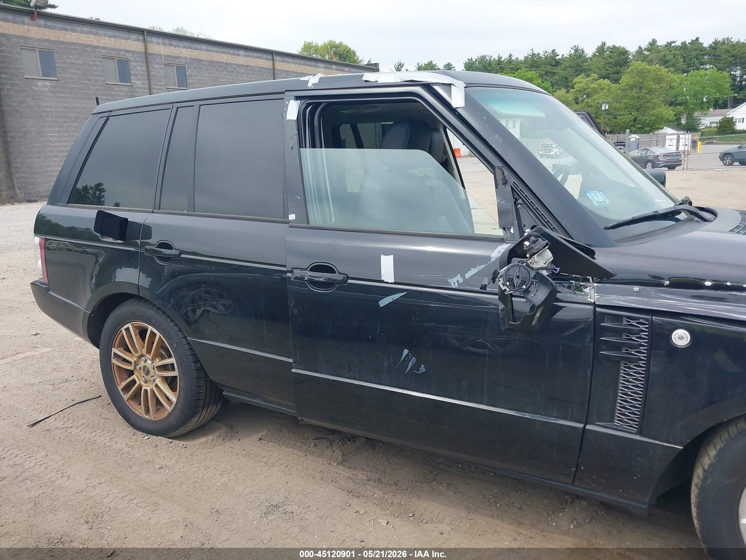 2012 Land Rover Range Rover Hse Black vin: SALME1D46CA393242