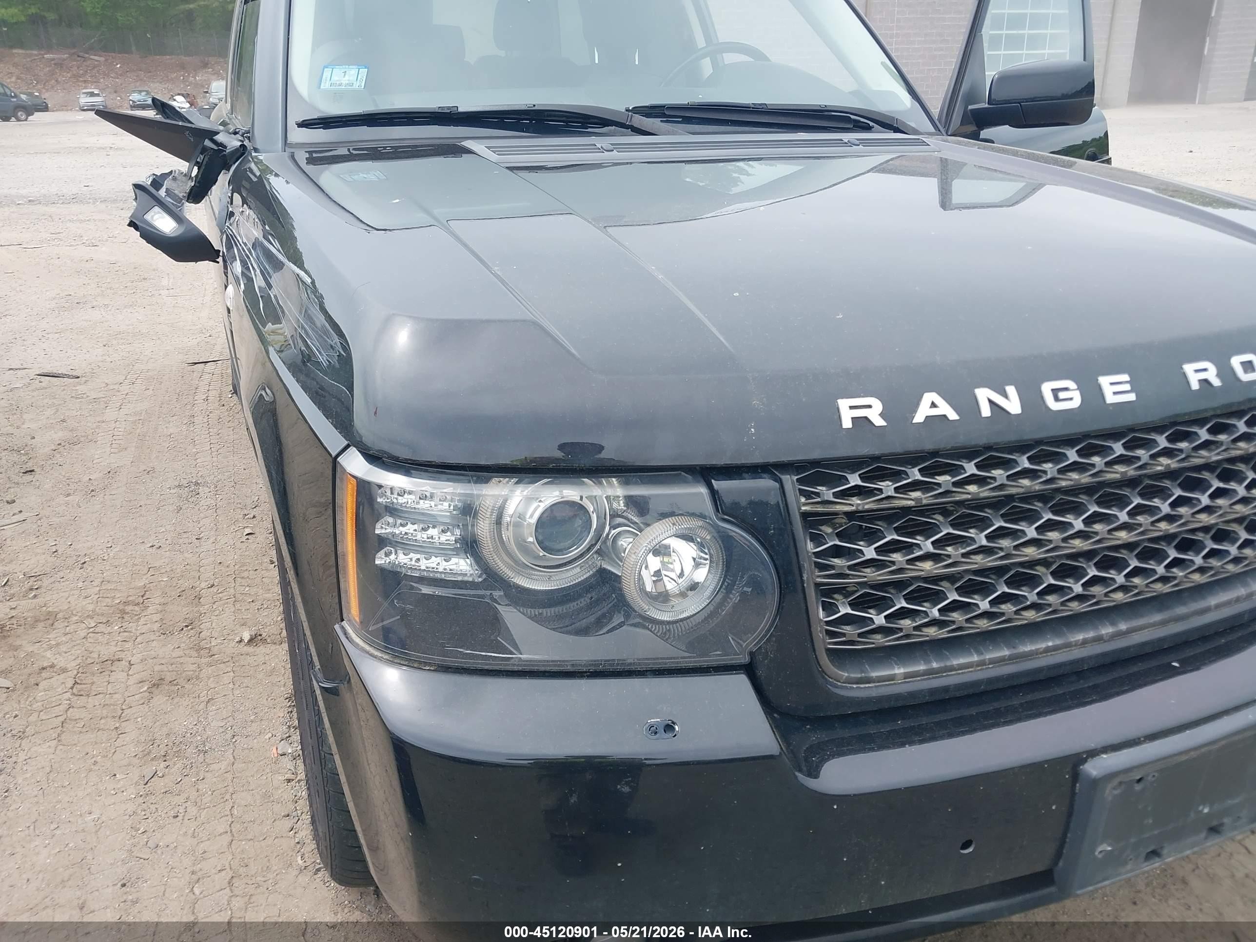 2012 Land Rover Range Rover Hse Black vin: SALME1D46CA393242