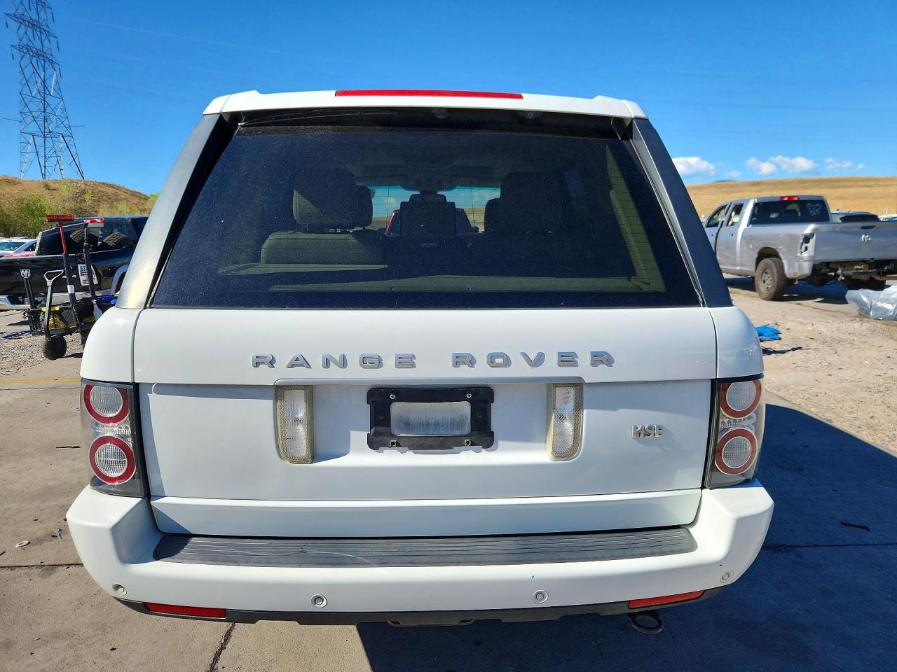 2012 Land Rover Range Rover Hse Белый vin: SALME1D47CA385750