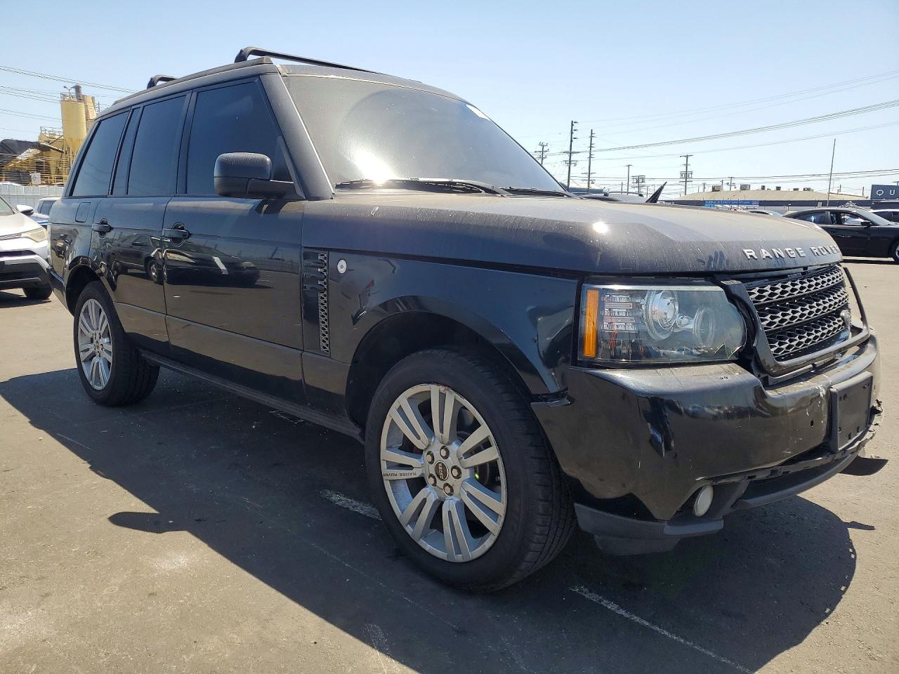 2012 Land Rover Range Rover Hse Black vin: SALME1D49CA368223