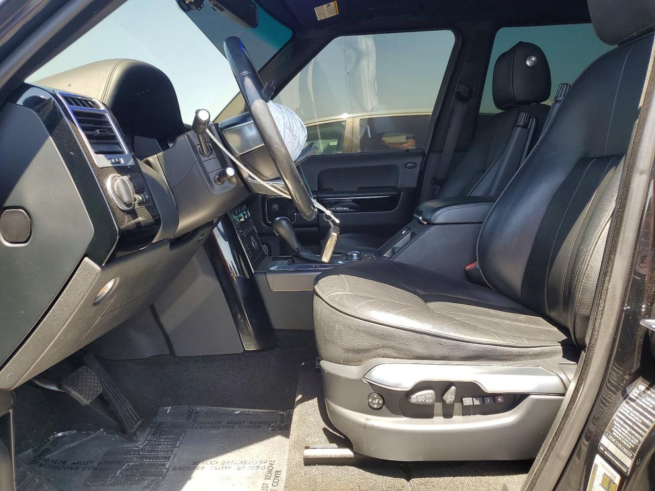 2012 Land Rover Range Rover Hse Black vin: SALME1D49CA368223