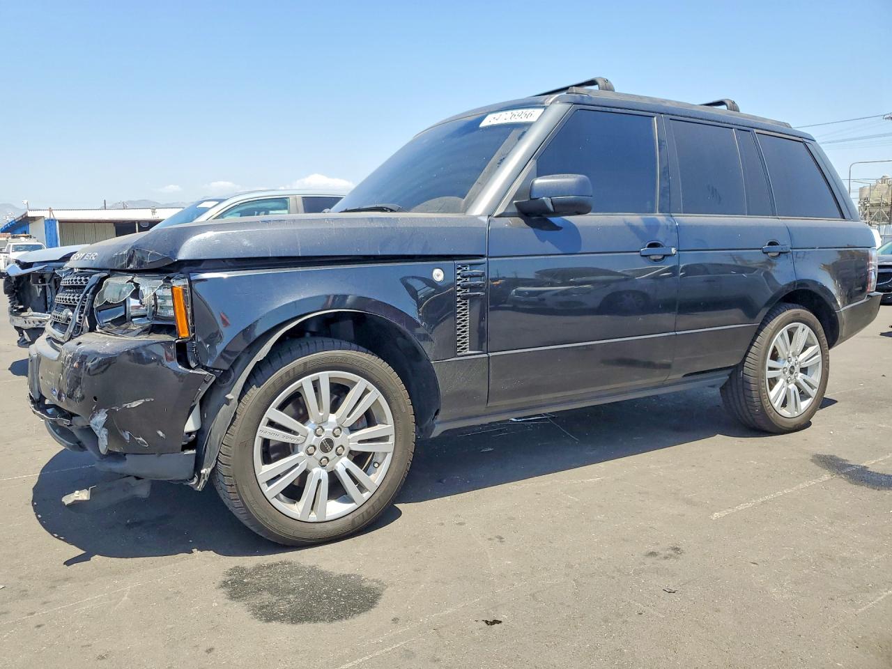 2012 Land Rover Range Rover Hse Черный vin: SALME1D49CA368223