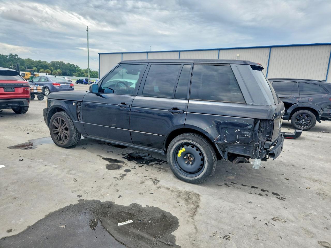 2012 Land Rover Range Rover Hse Black vin: SALME1D4XCA362639