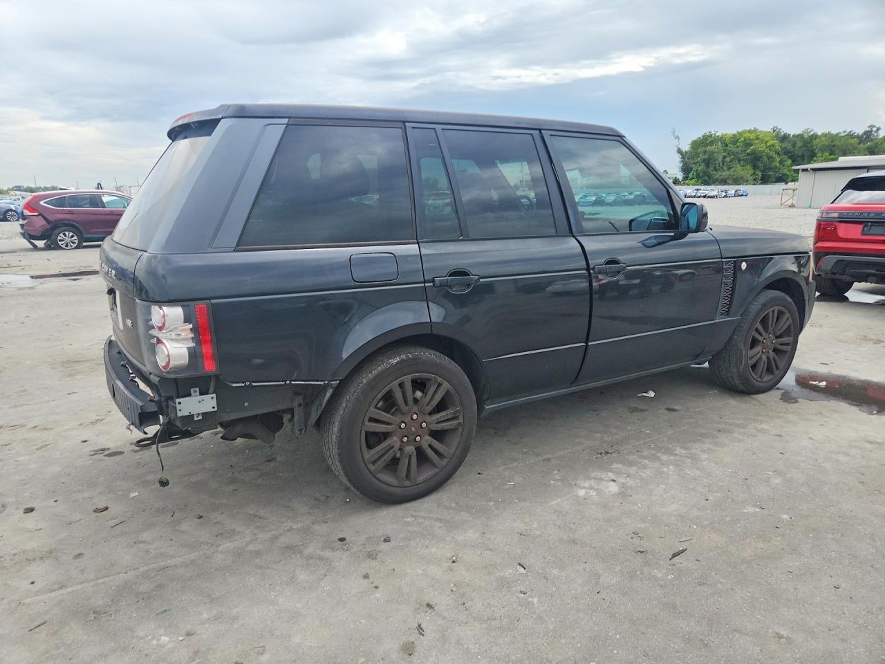 2012 Land Rover Range Rover Hse Black vin: SALME1D4XCA362639