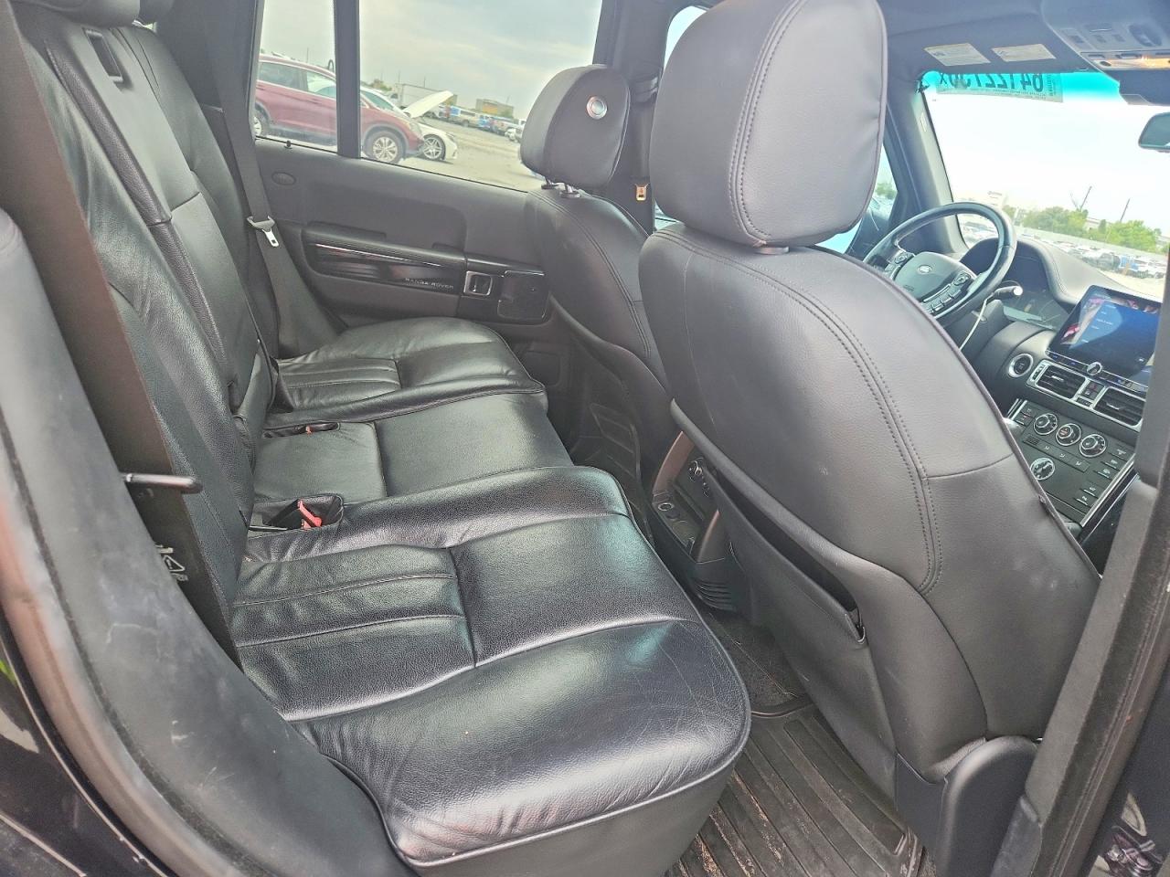 2012 Land Rover Range Rover Hse Black vin: SALME1D4XCA362639