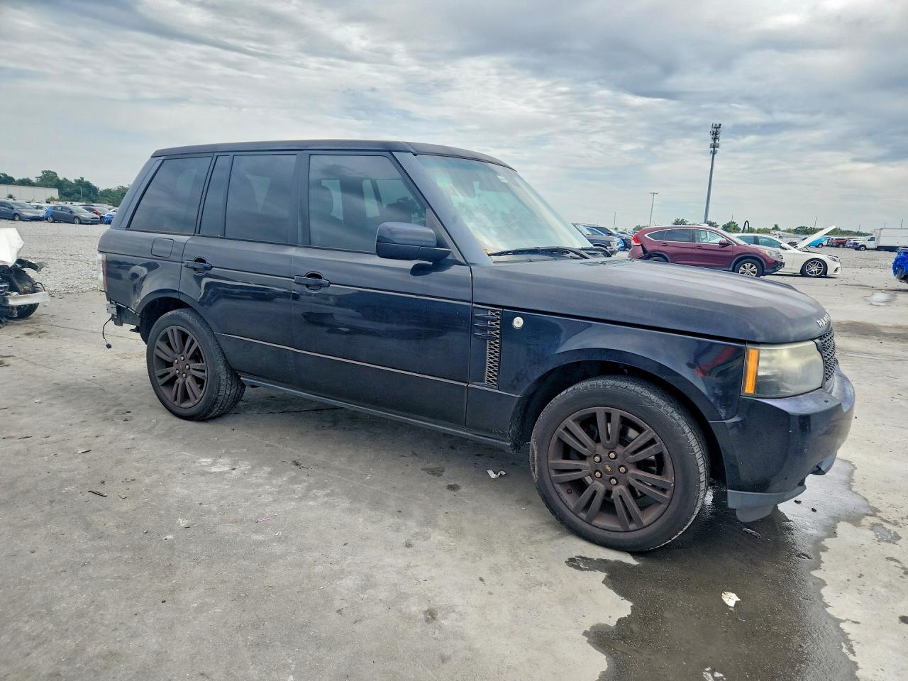 2012 Land Rover Range Rover Hse Black vin: SALME1D4XCA362639