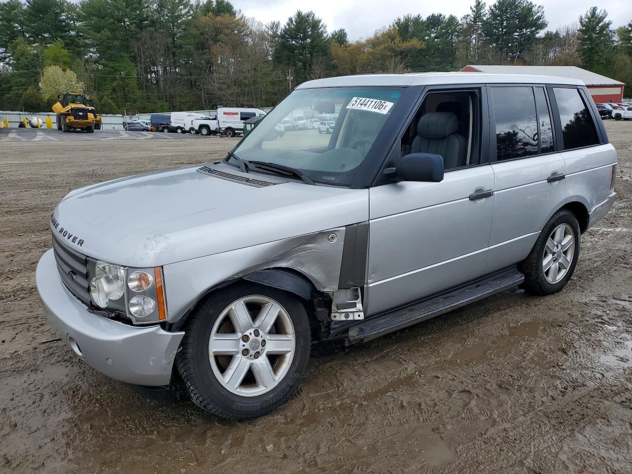 2004 Land Rover Range Rover Hse Серебряный vin: SALMF11424A156749