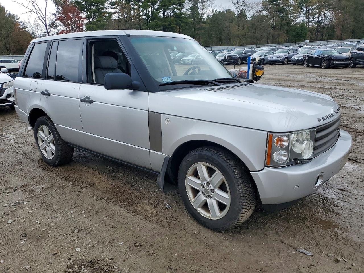 2004 Land Rover Range Rover Hse Silver vin: SALMF11424A156749