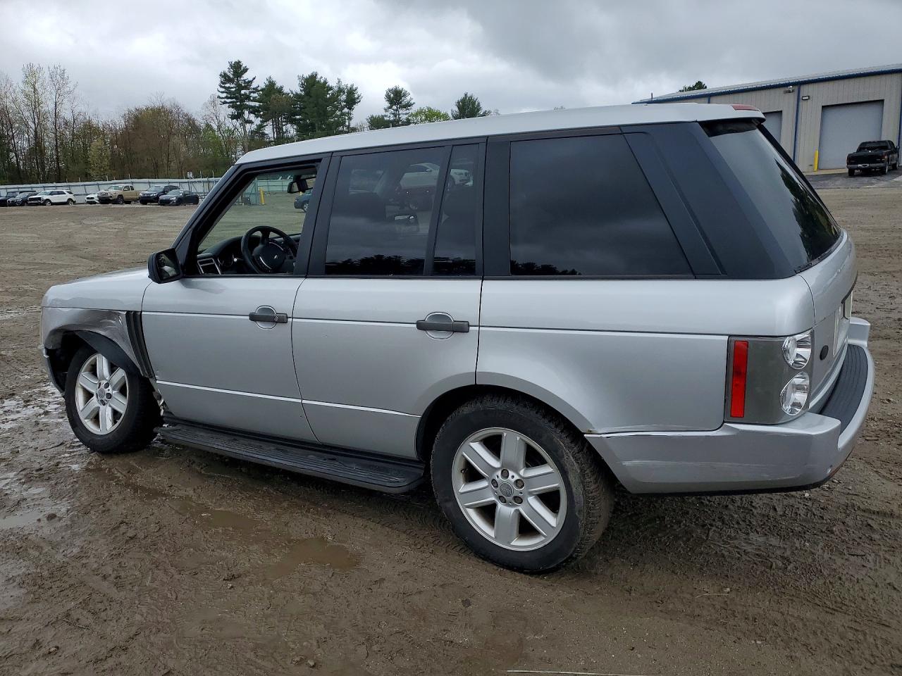 2004 Land Rover Range Rover Hse Silver vin: SALMF11424A156749