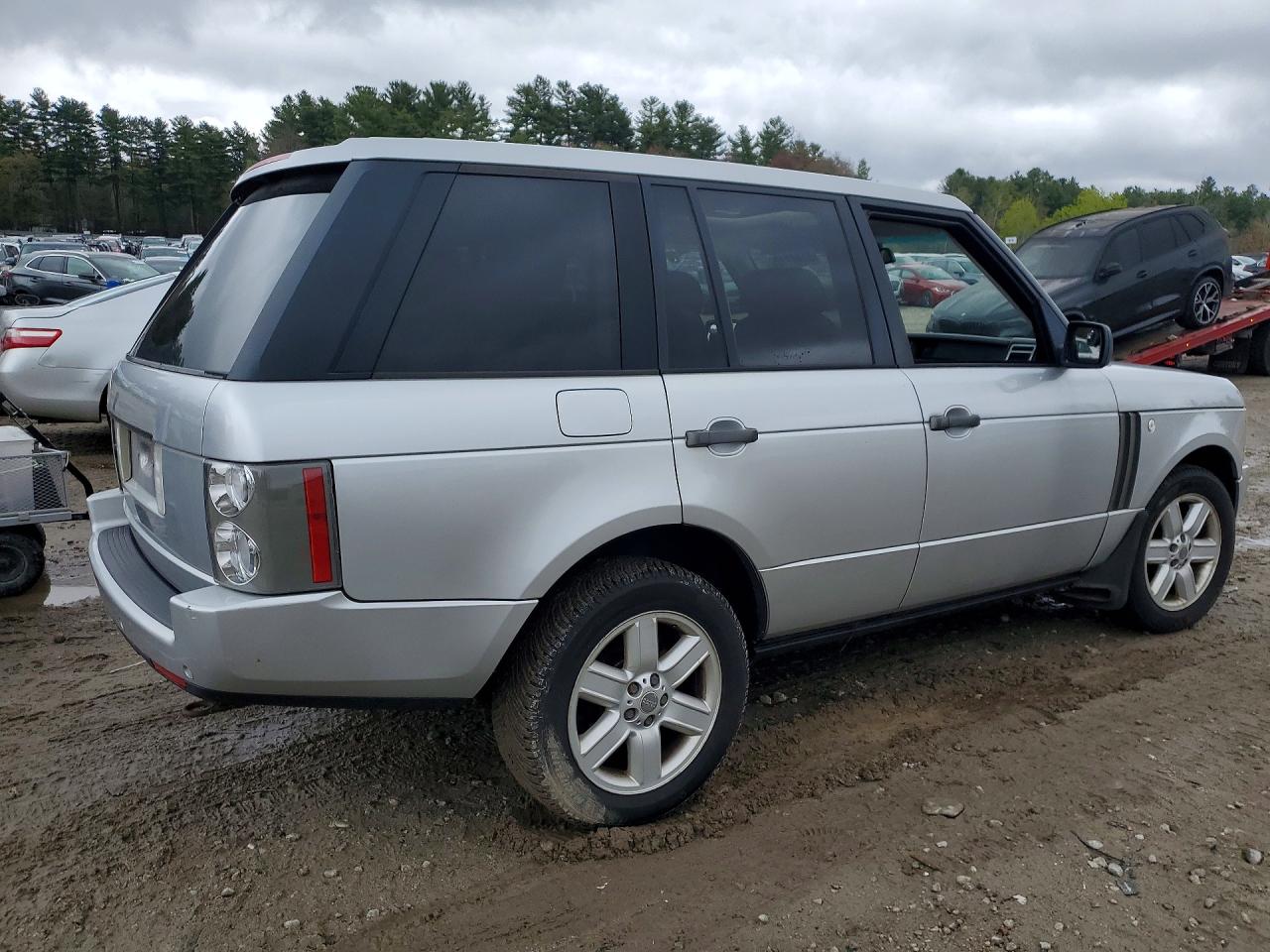 2004 Land Rover Range Rover Hse Silver vin: SALMF11424A156749