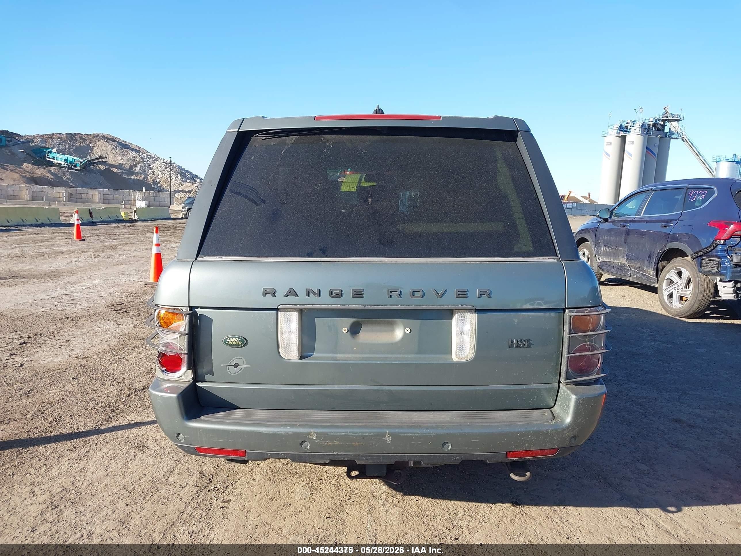 2005 Land Rover Range Rover Hse Gray vin: SALMF11425A190854