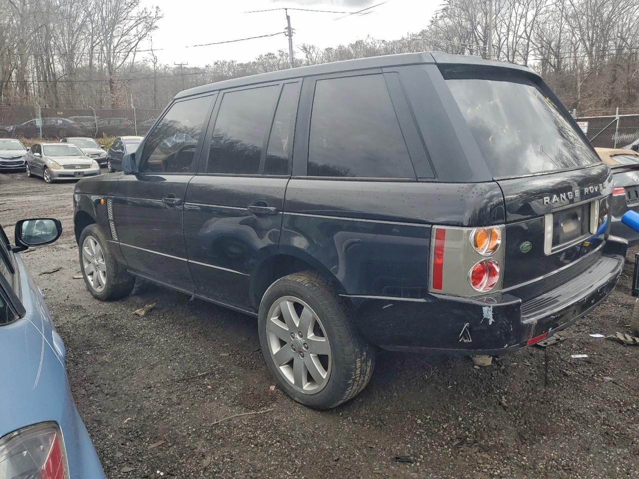 2004 Land Rover Range Rover Hse Black vin: SALMF11434A168683