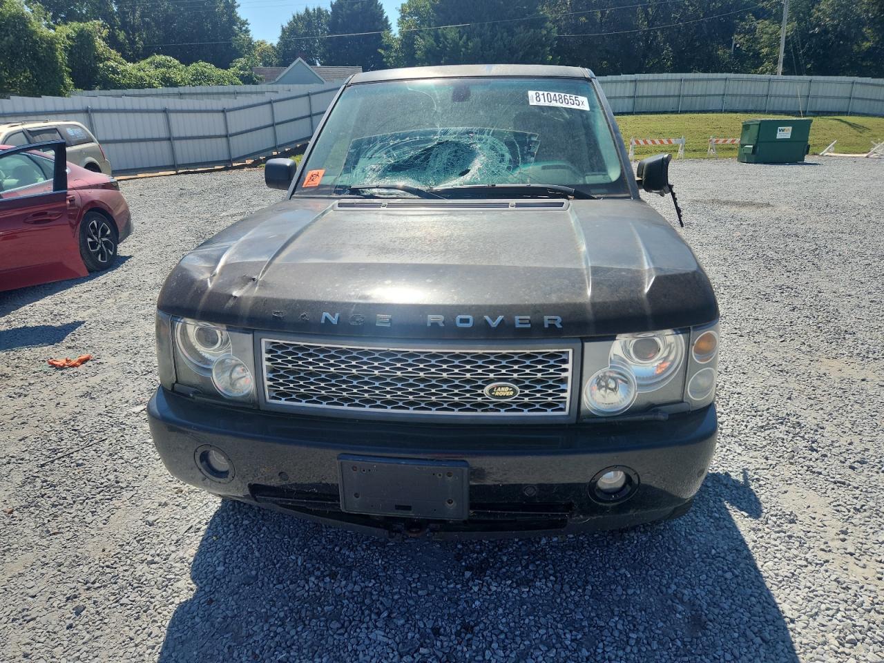 2005 Land Rover Range Rover Hse Black vin: SALMF11465A193319