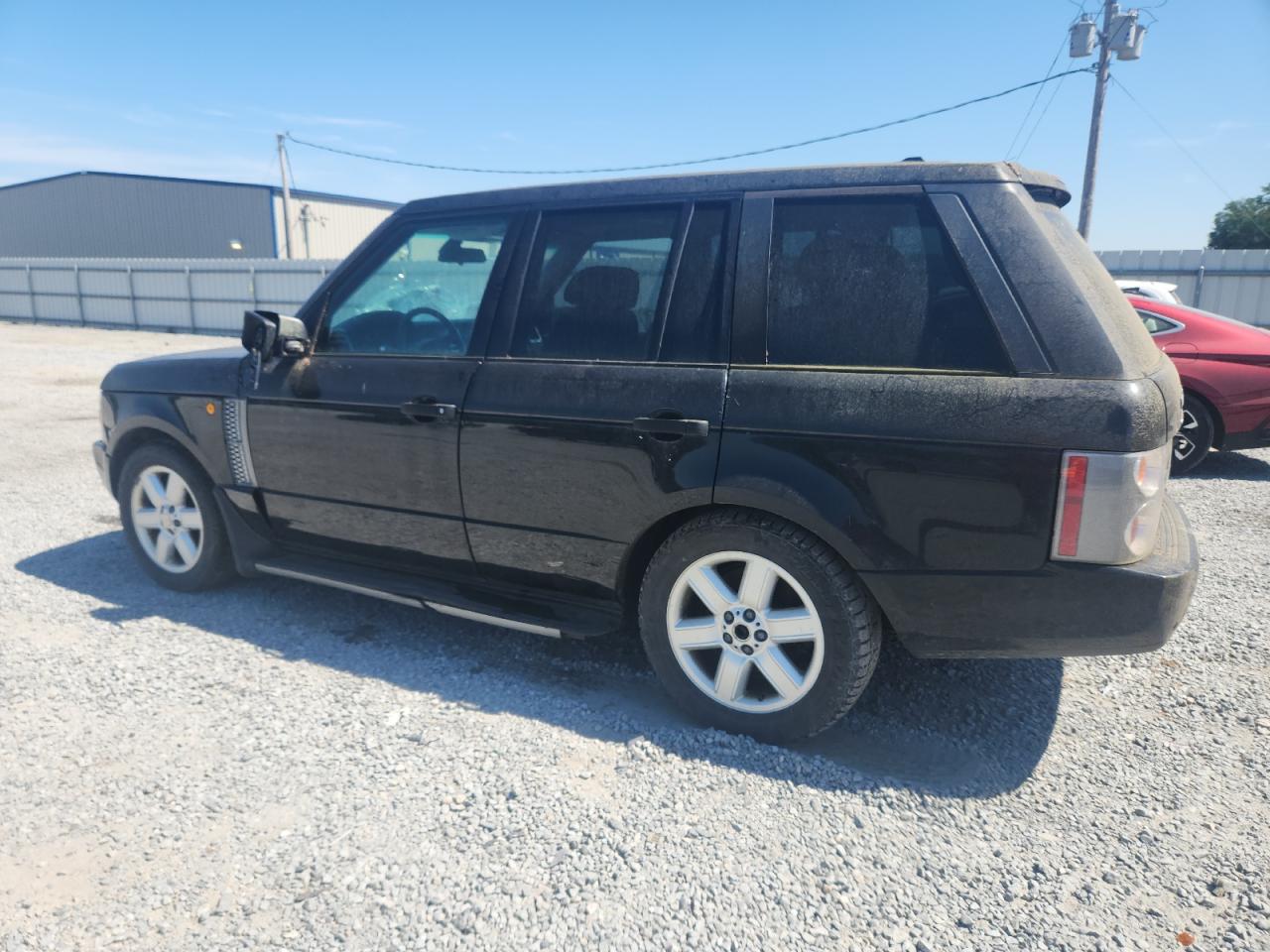 2005 Land Rover Range Rover Hse Black vin: SALMF11465A193319
