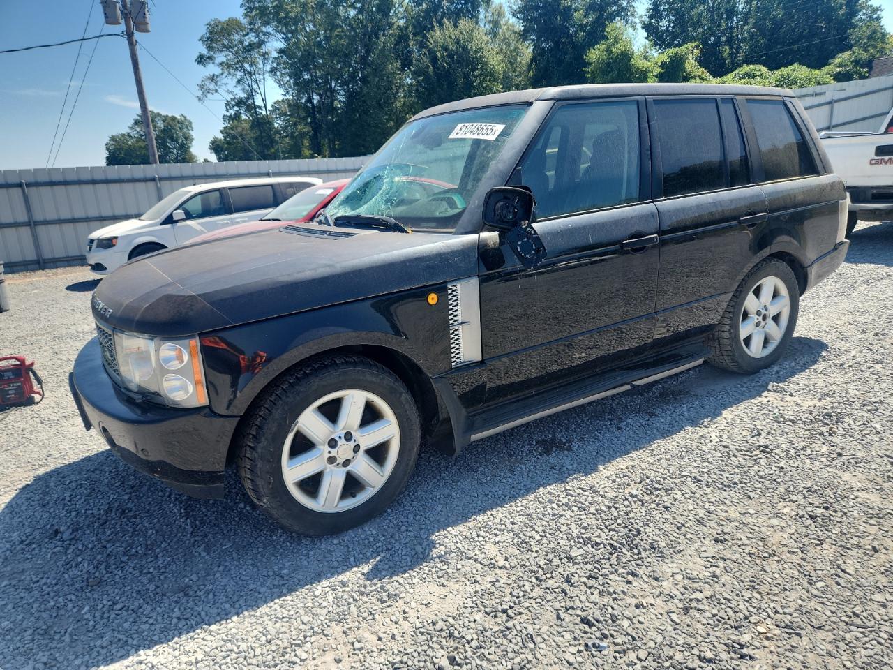 2005 Land Rover Range Rover Hse Black vin: SALMF11465A193319
