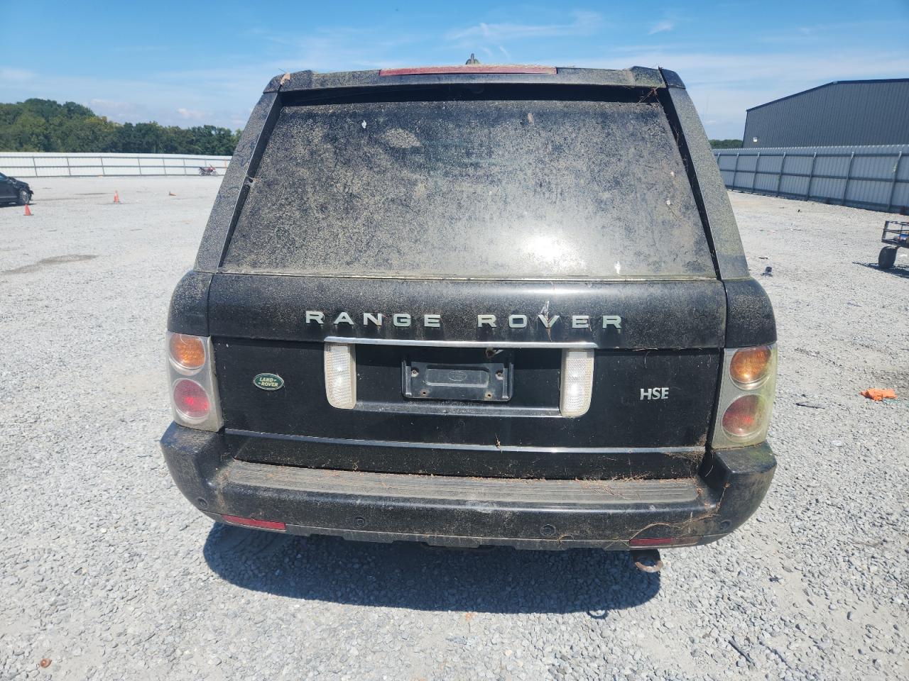 2005 Land Rover Range Rover Hse Black vin: SALMF11465A193319