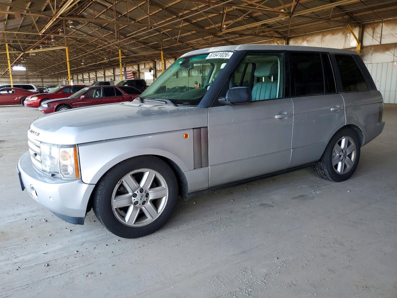 2004 Land Rover Range Rover Hse Silver vin: SALMF11474A168847