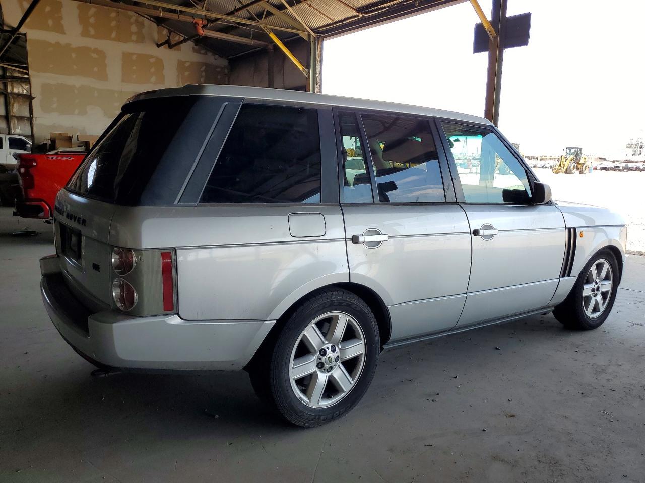 2004 Land Rover Range Rover Hse Silver vin: SALMF11474A168847