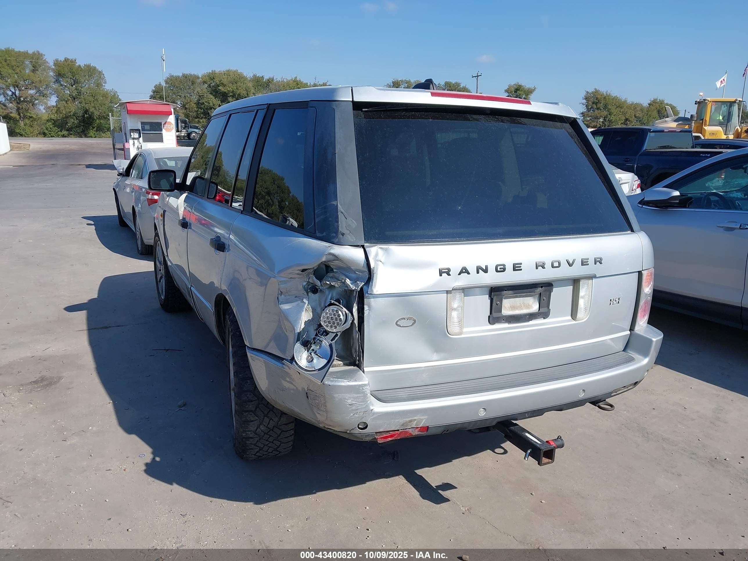 2005 Land Rover Range Rover Hse Серебряный vin: SALMF11485A197923