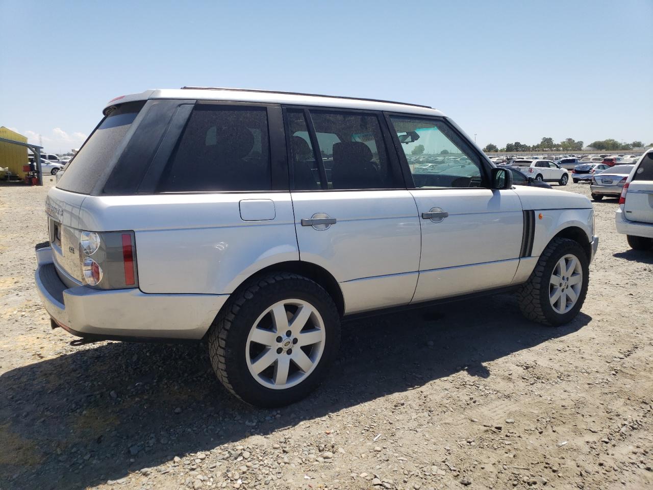 2005 Land Rover Range Rover Hse Silver vin: SALMF11485A198005