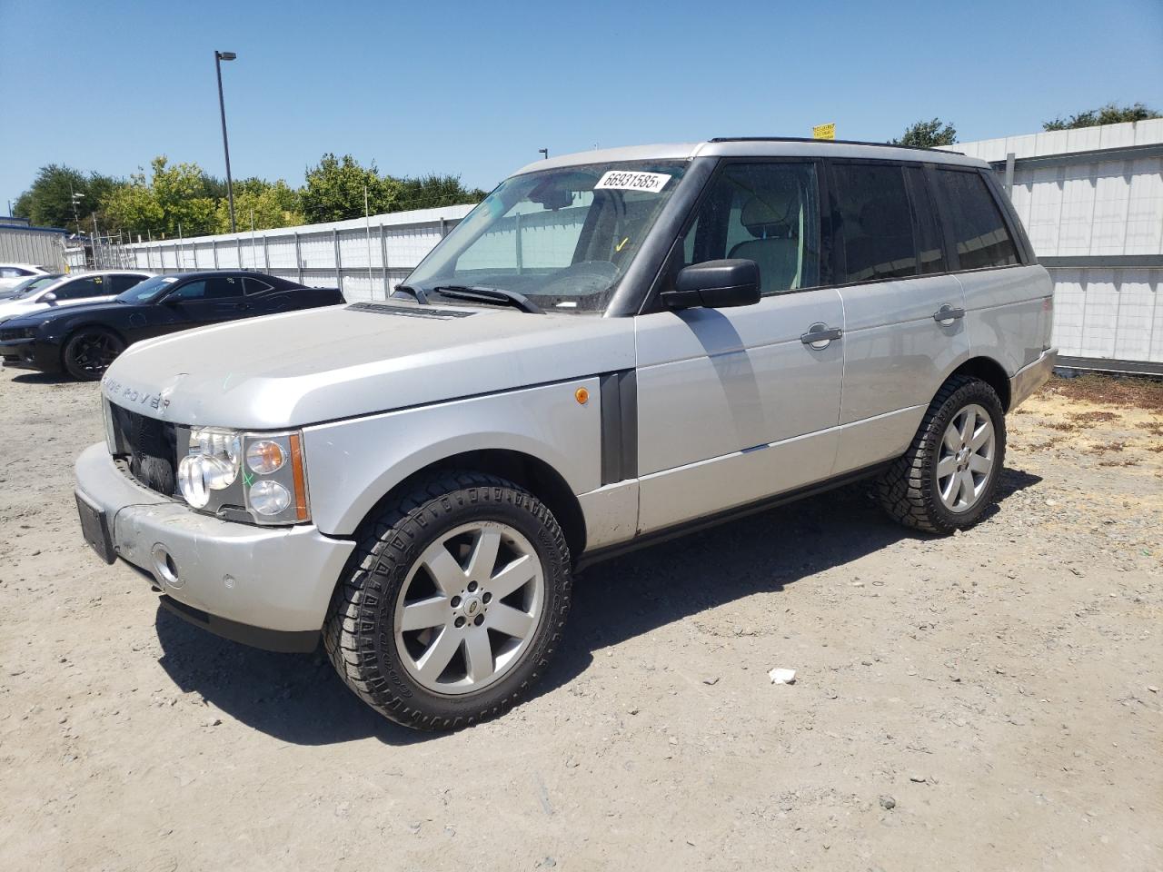 2005 Land Rover Range Rover Hse Серебряный vin: SALMF11485A198005