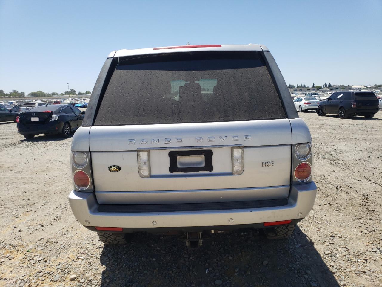 2005 Land Rover Range Rover Hse Silver vin: SALMF11485A198005