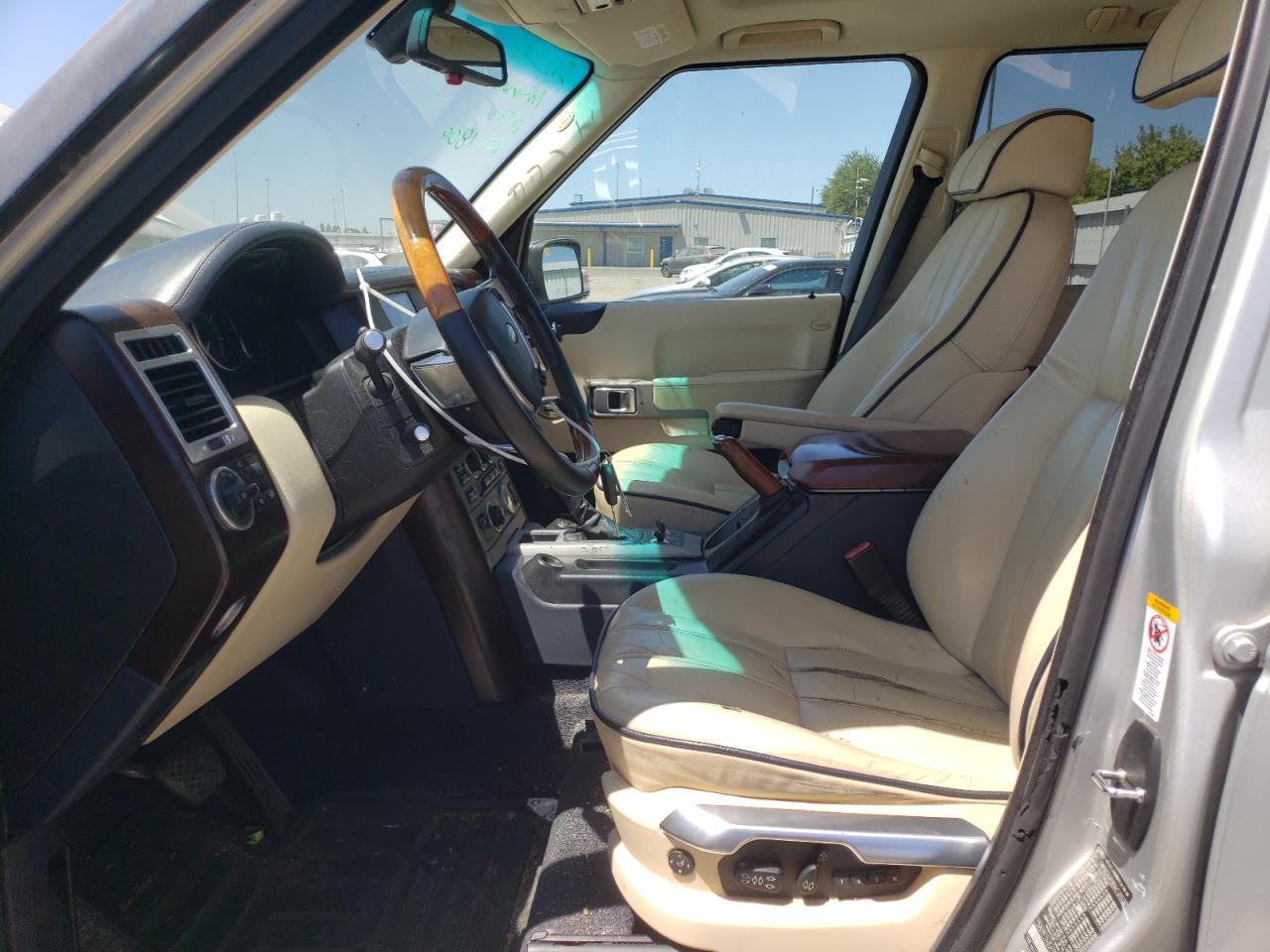 2005 Land Rover Range Rover Hse Silver vin: SALMF11485A198005