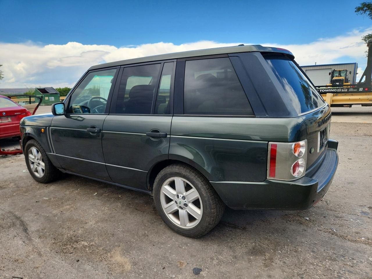 2008 Land Rover Range Rover Green vin: SALMF11495A186591