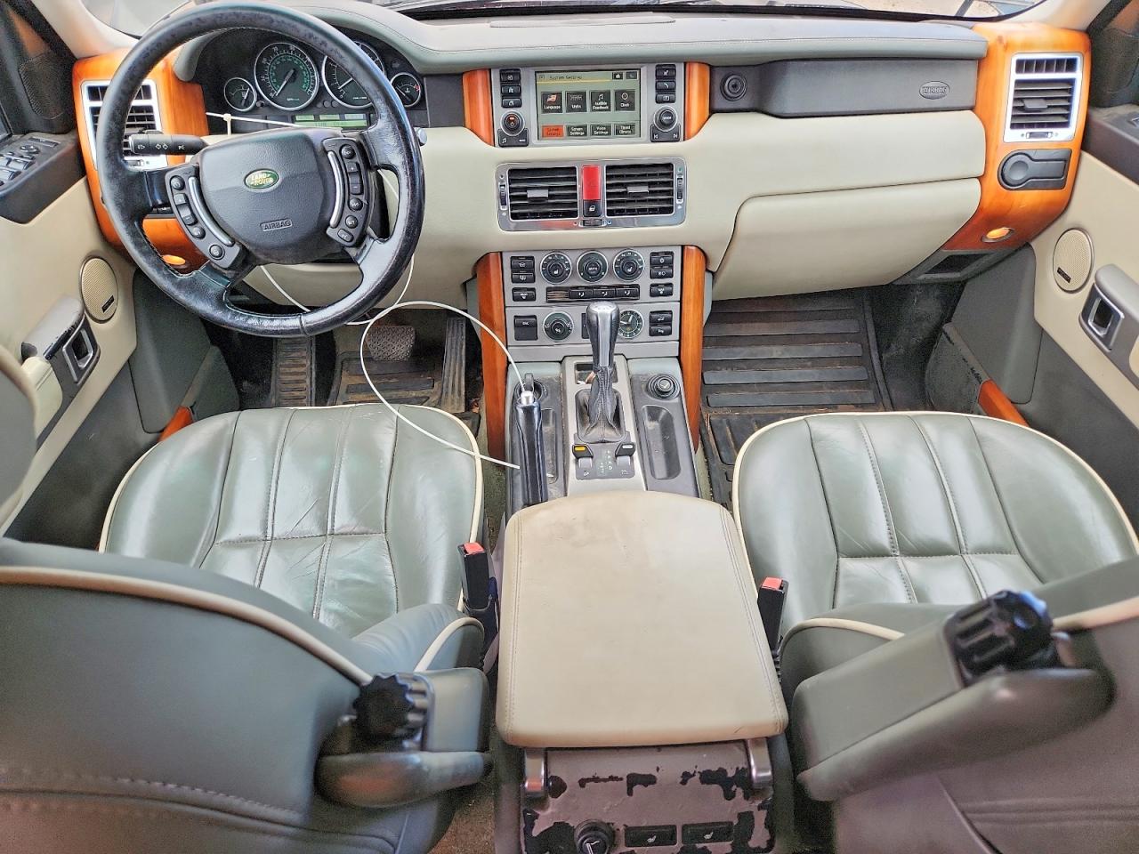 2008 Land Rover Range Rover Green vin: SALMF11495A186591