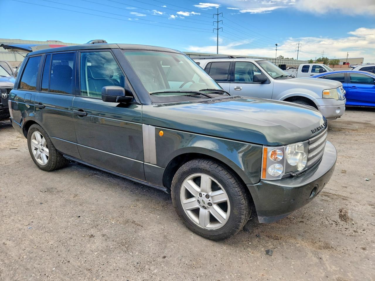 2008 Land Rover Range Rover Green vin: SALMF11495A186591