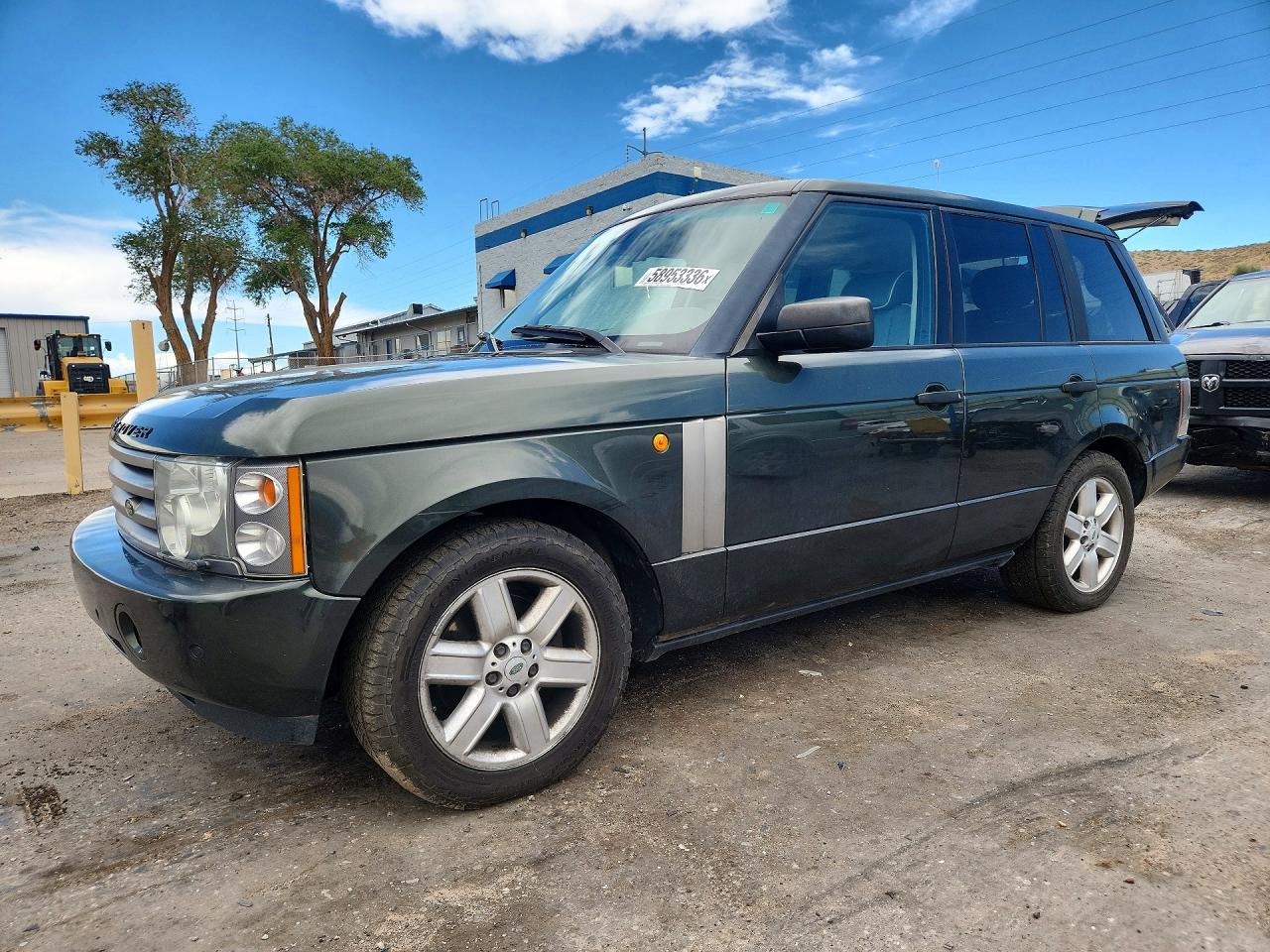 2008 Land Rover Range Rover Green vin: SALMF11495A186591