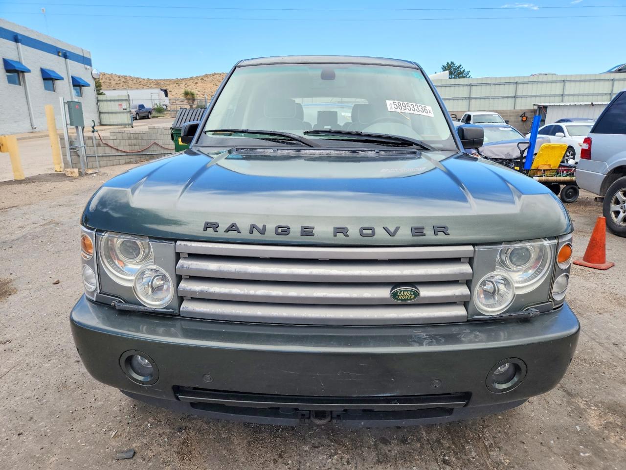 2008 Land Rover Range Rover Green vin: SALMF11495A186591