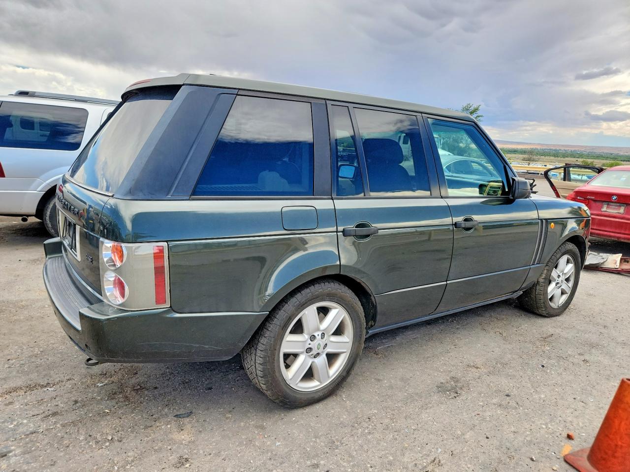 2008 Land Rover Range Rover Green vin: SALMF11495A186591