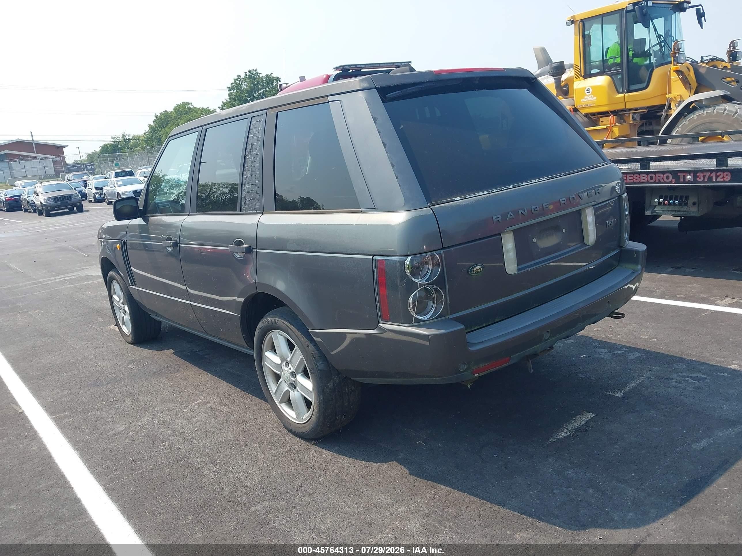 2005 Land Rover Range Rover Hse Gray vin: SALMF11495A195307