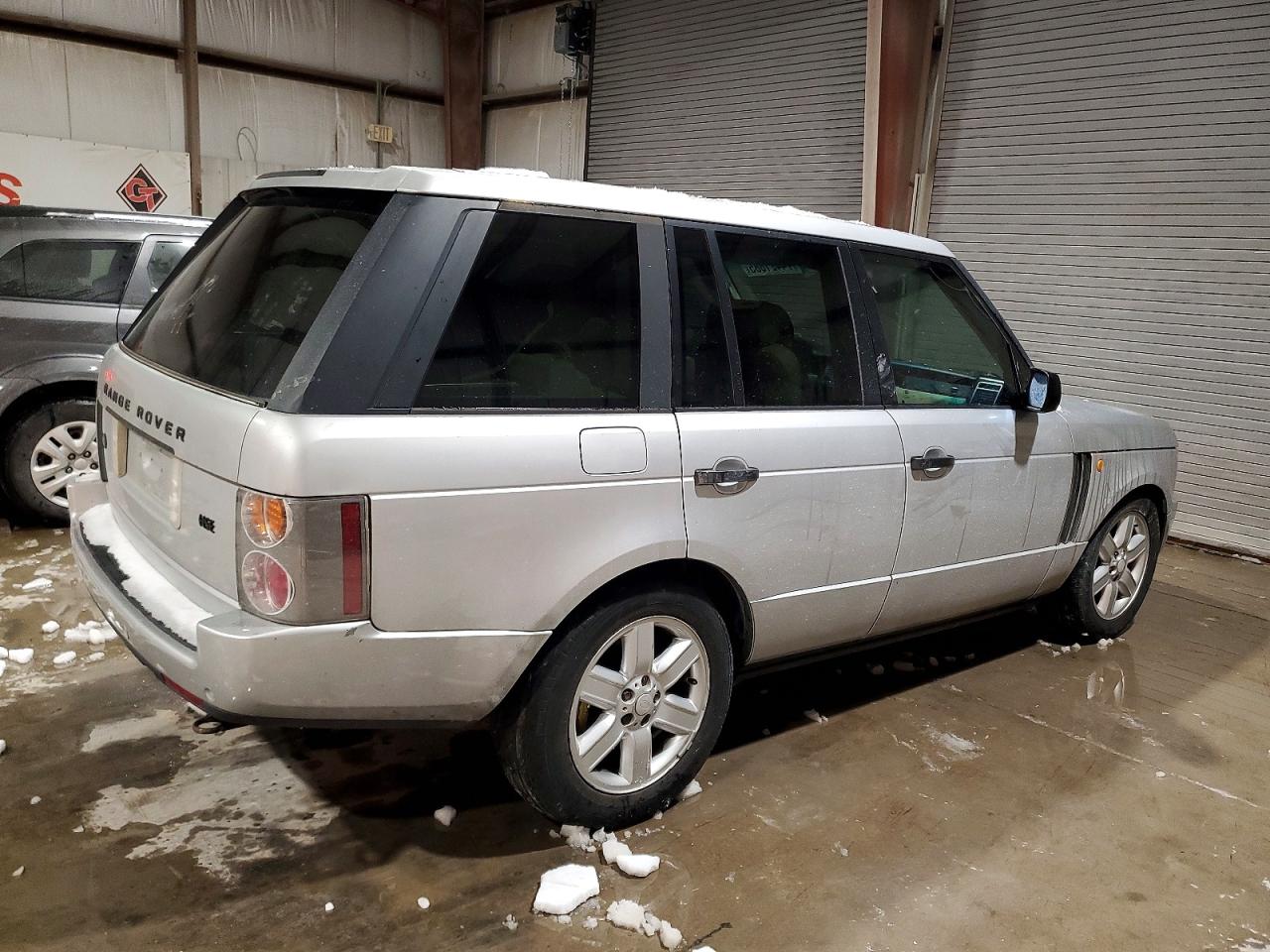 2004 Land Rover Range Rover Hse Silver vin: SALMF114X4A168115