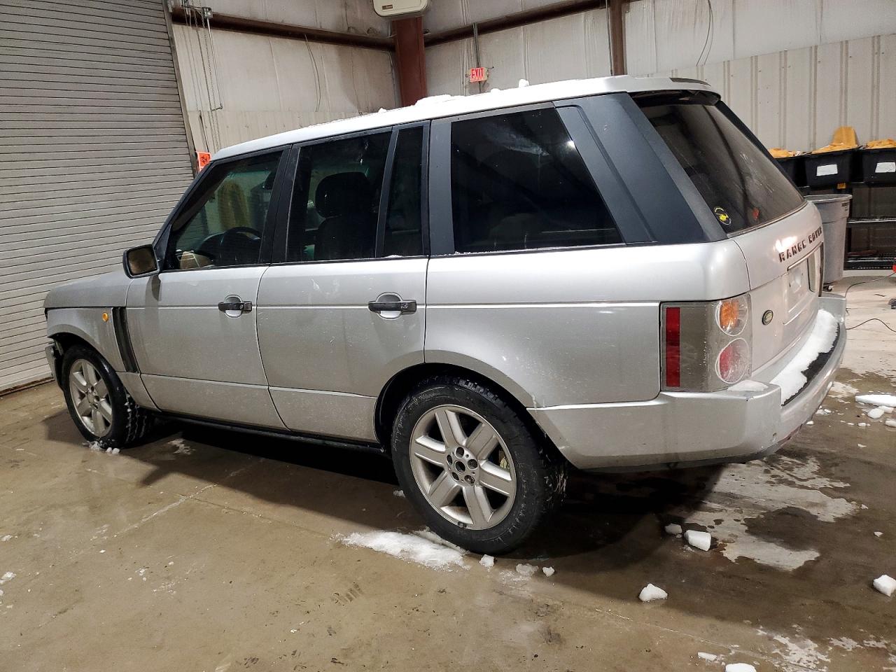 2004 Land Rover Range Rover Hse Silver vin: SALMF114X4A168115