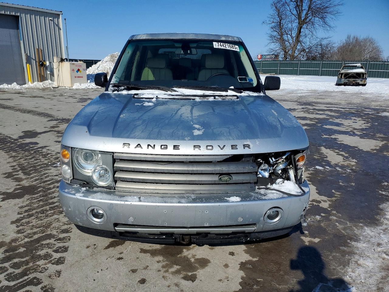 2004 Land Rover Range Rover Hse Silver vin: SALMF114X4A168115