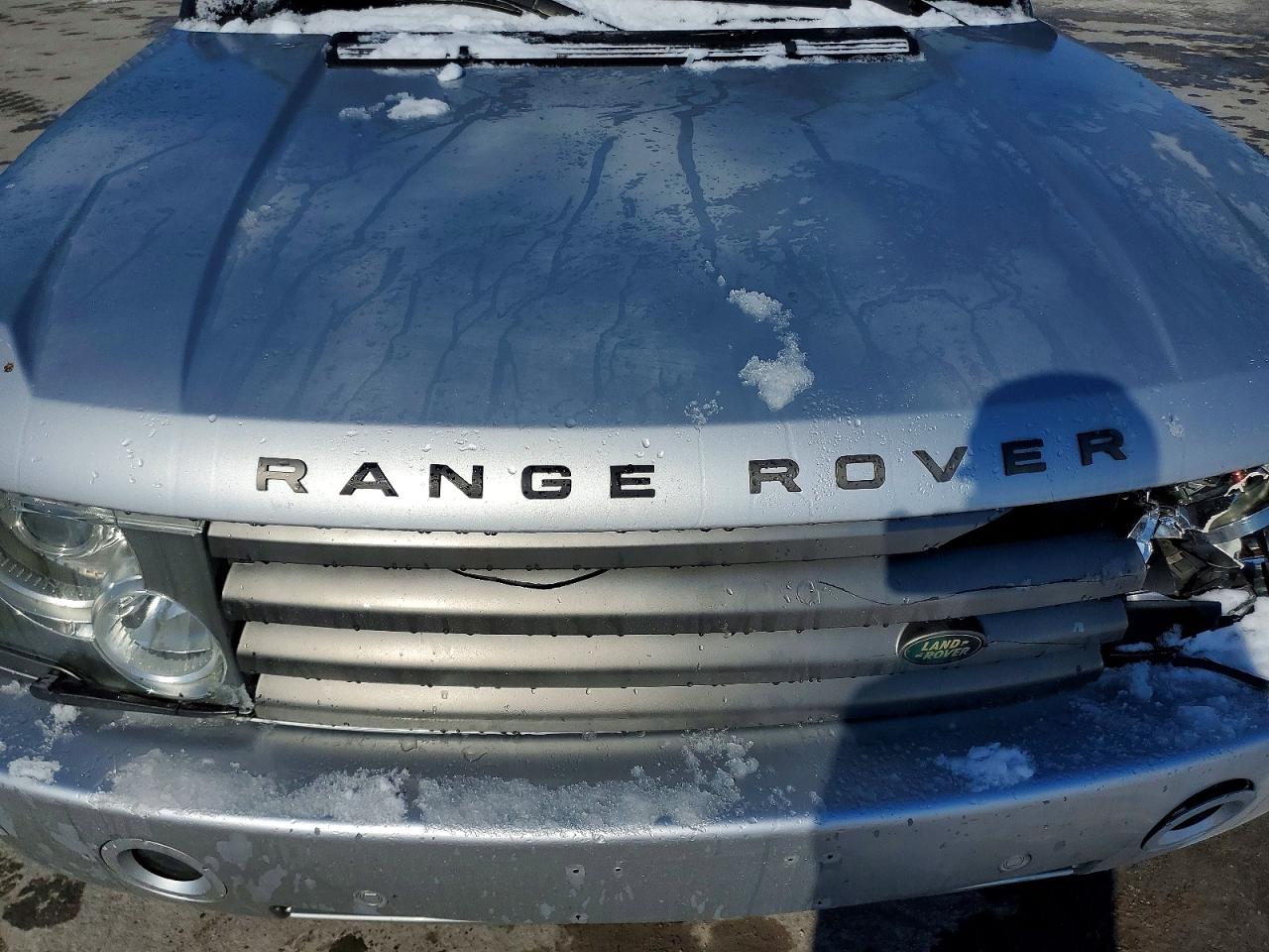 2004 Land Rover Range Rover Hse Silver vin: SALMF114X4A168115