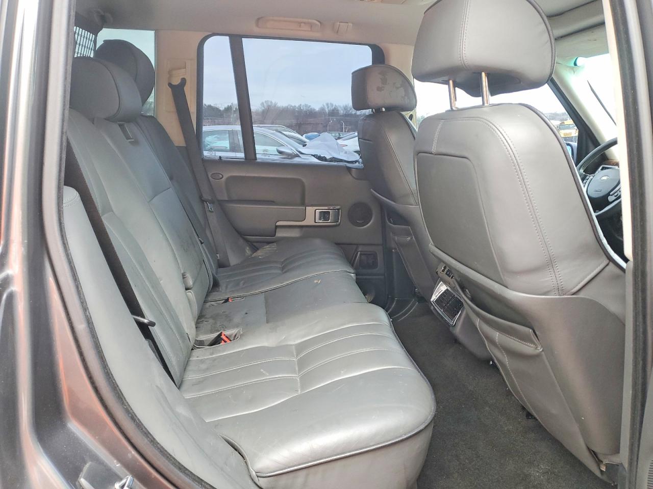 2004 Land Rover Range Rover Hse Gray vin: SALMF114X4A173718