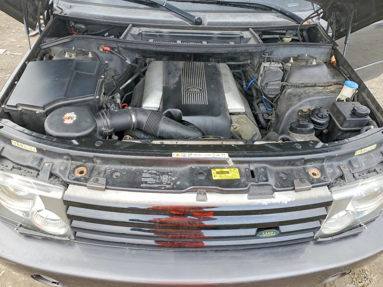 2004 Land Rover Range Rover Hse Gray vin: SALMF114X4A173718