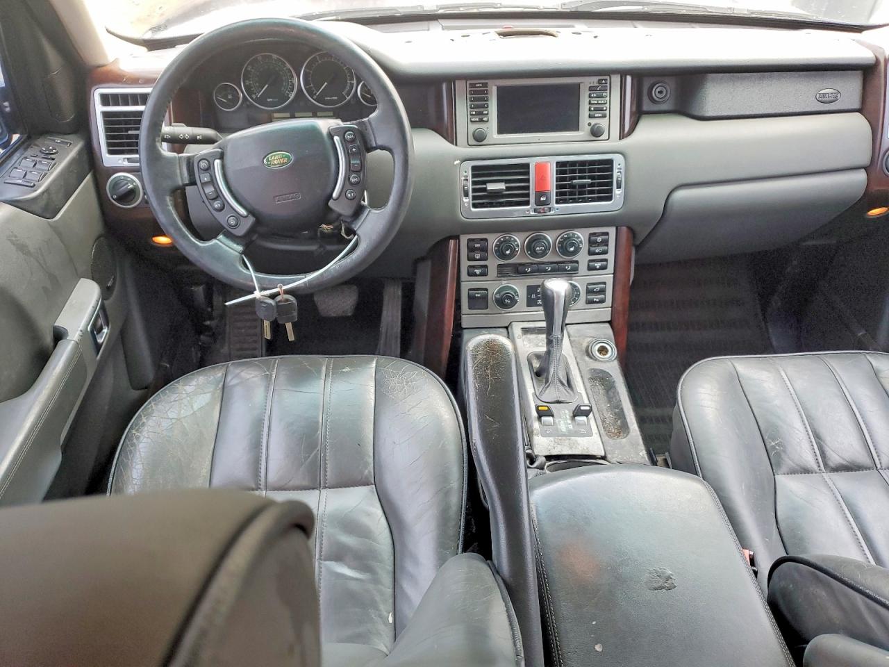 2004 Land Rover Range Rover Hse Gray vin: SALMF114X4A173718