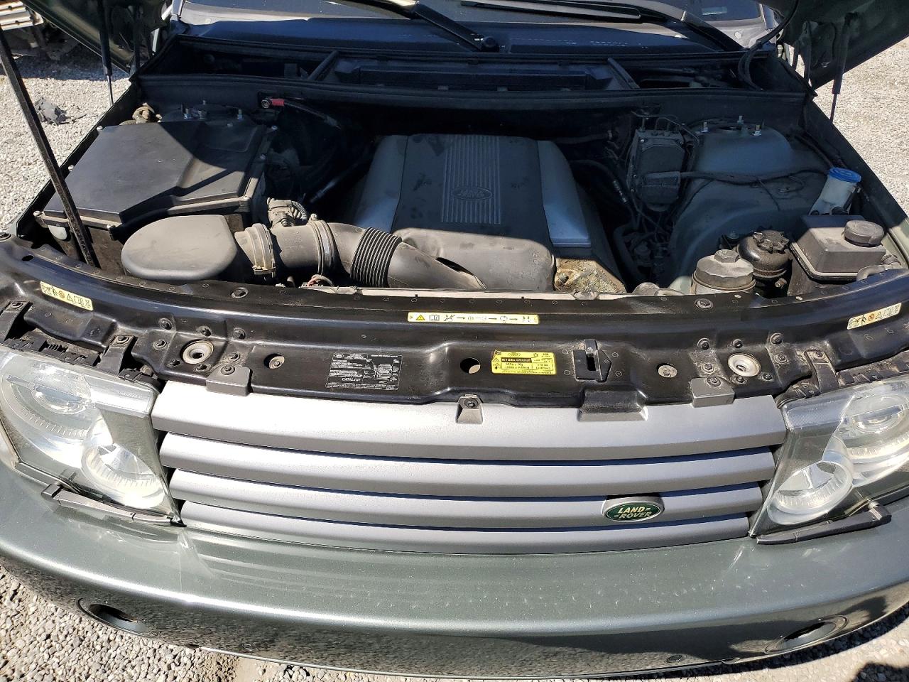 2005 Land Rover Range Rover Hse Green vin: SALMF114X5A195266