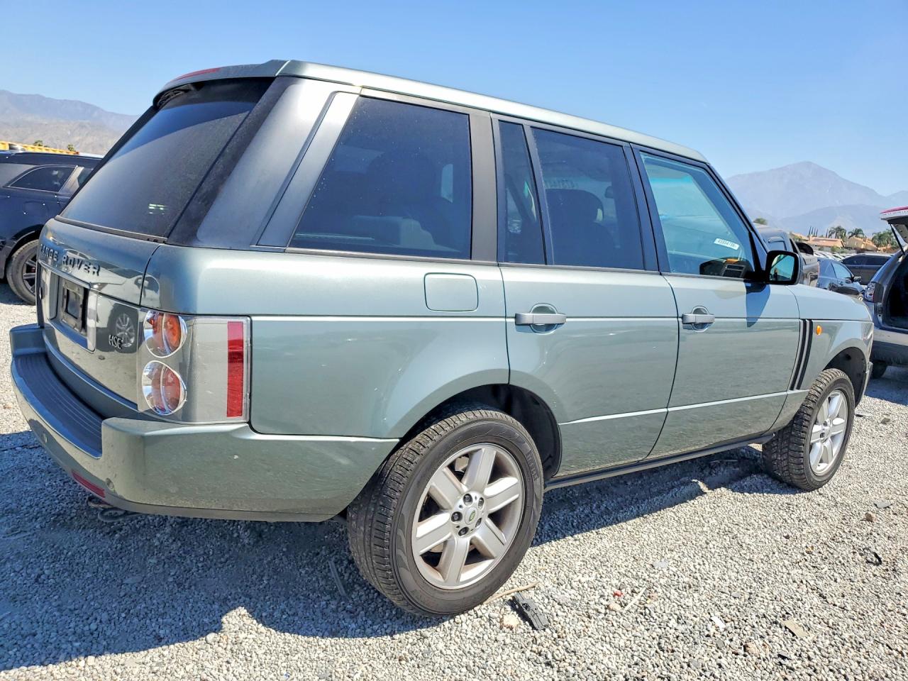 2005 Land Rover Range Rover Hse Green vin: SALMF114X5A195266