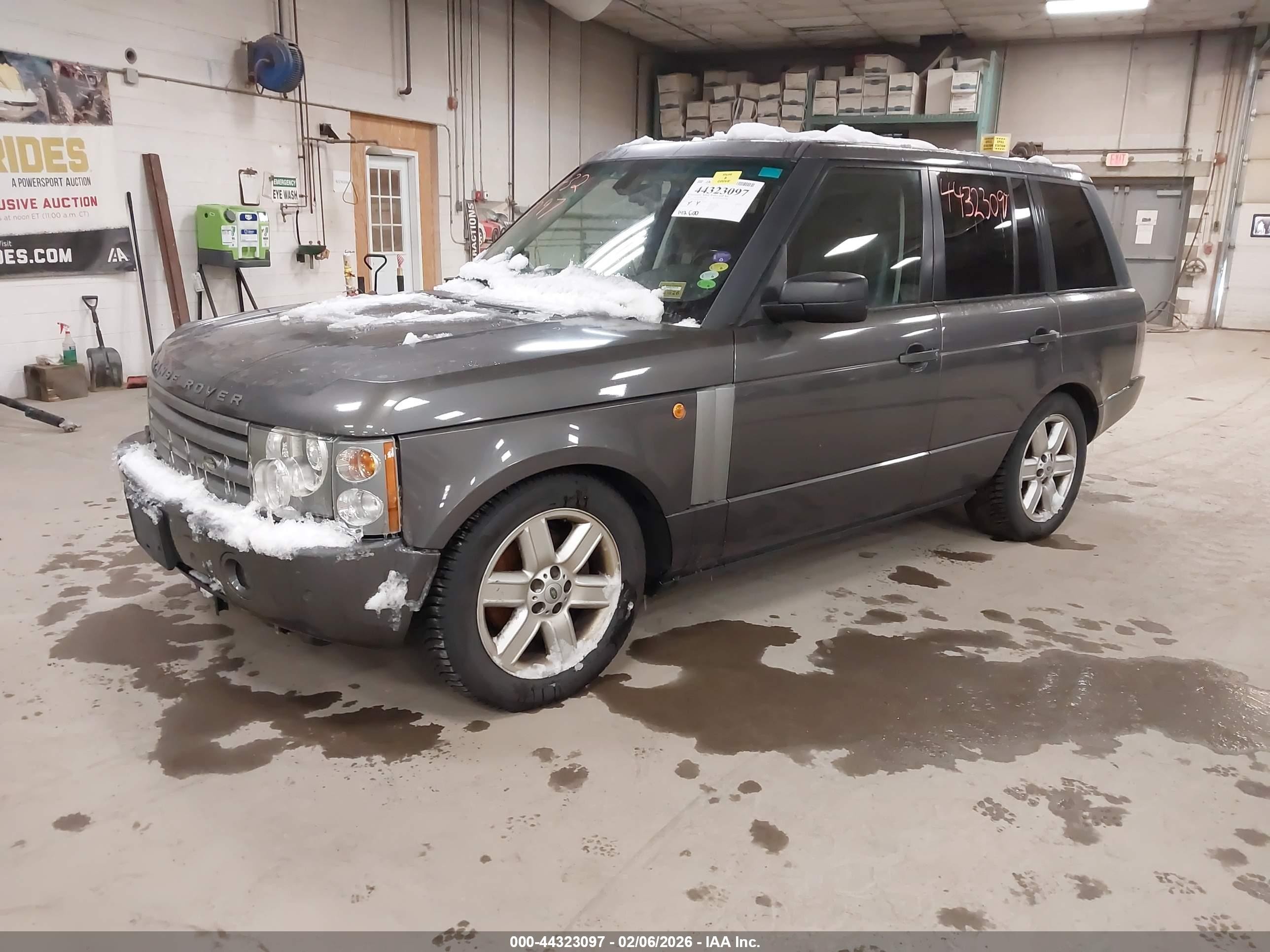 2005 Land Rover Range Rover Hse Gray vin: SALMF114X5A196949