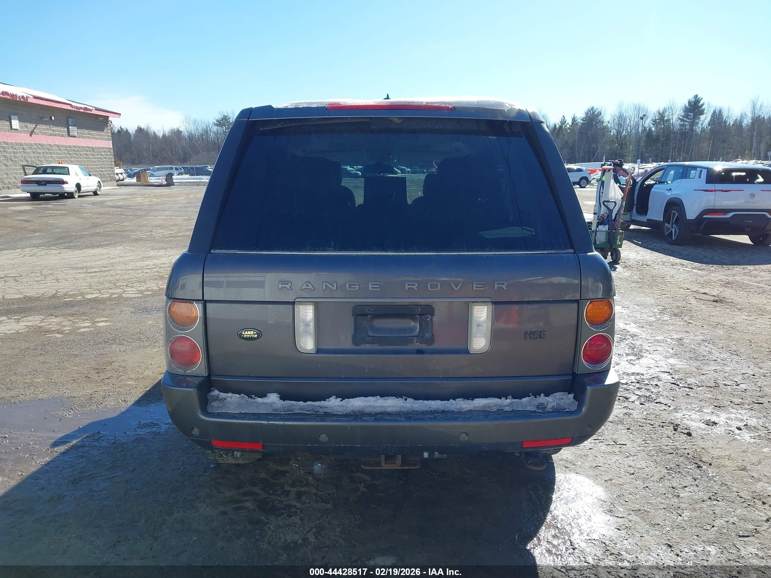 2005 Land Rover Range Rover Hse Gray vin: SALMF114X5A196949