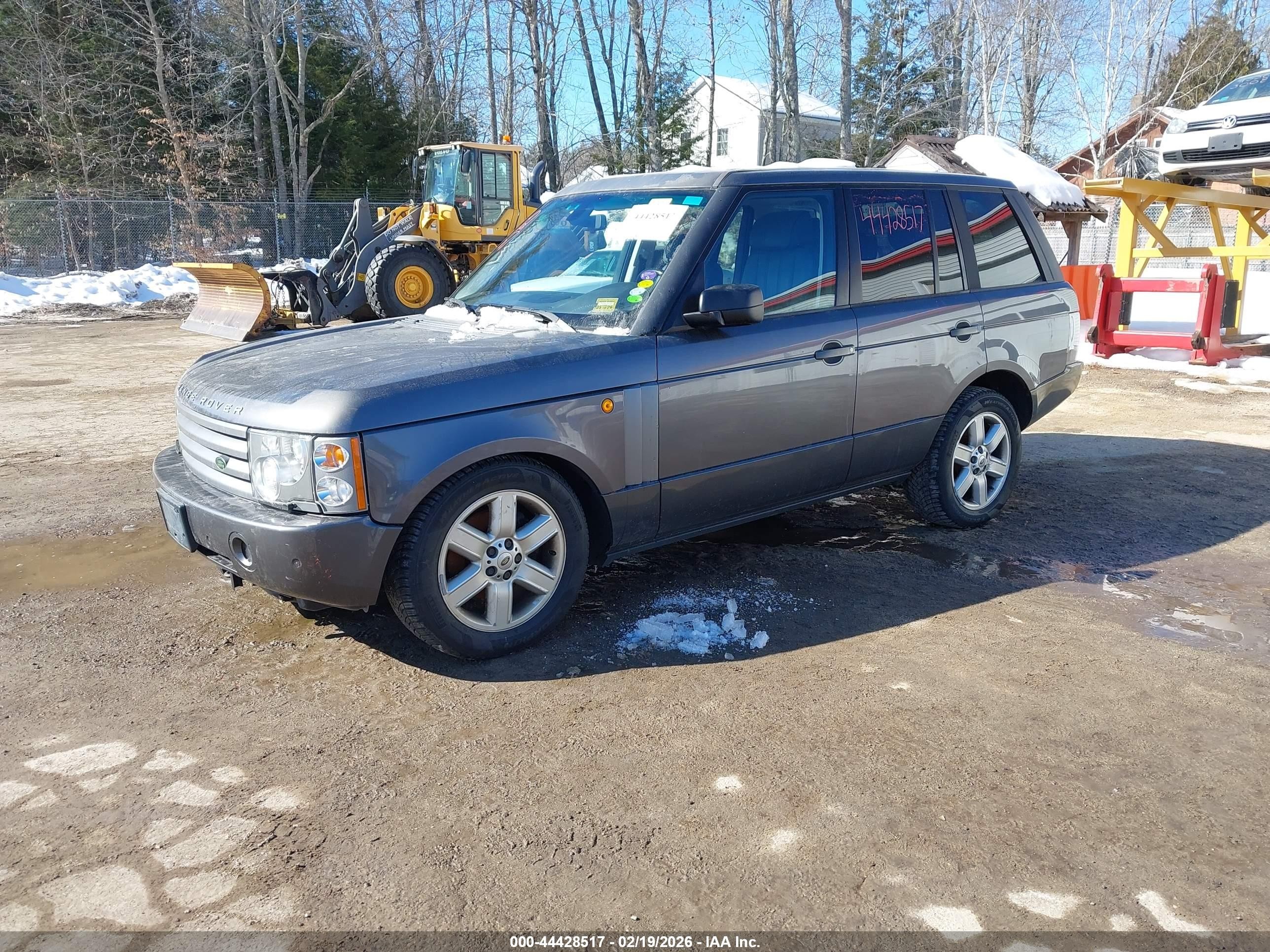 2005 Land Rover Range Rover Hse Gray vin: SALMF114X5A196949