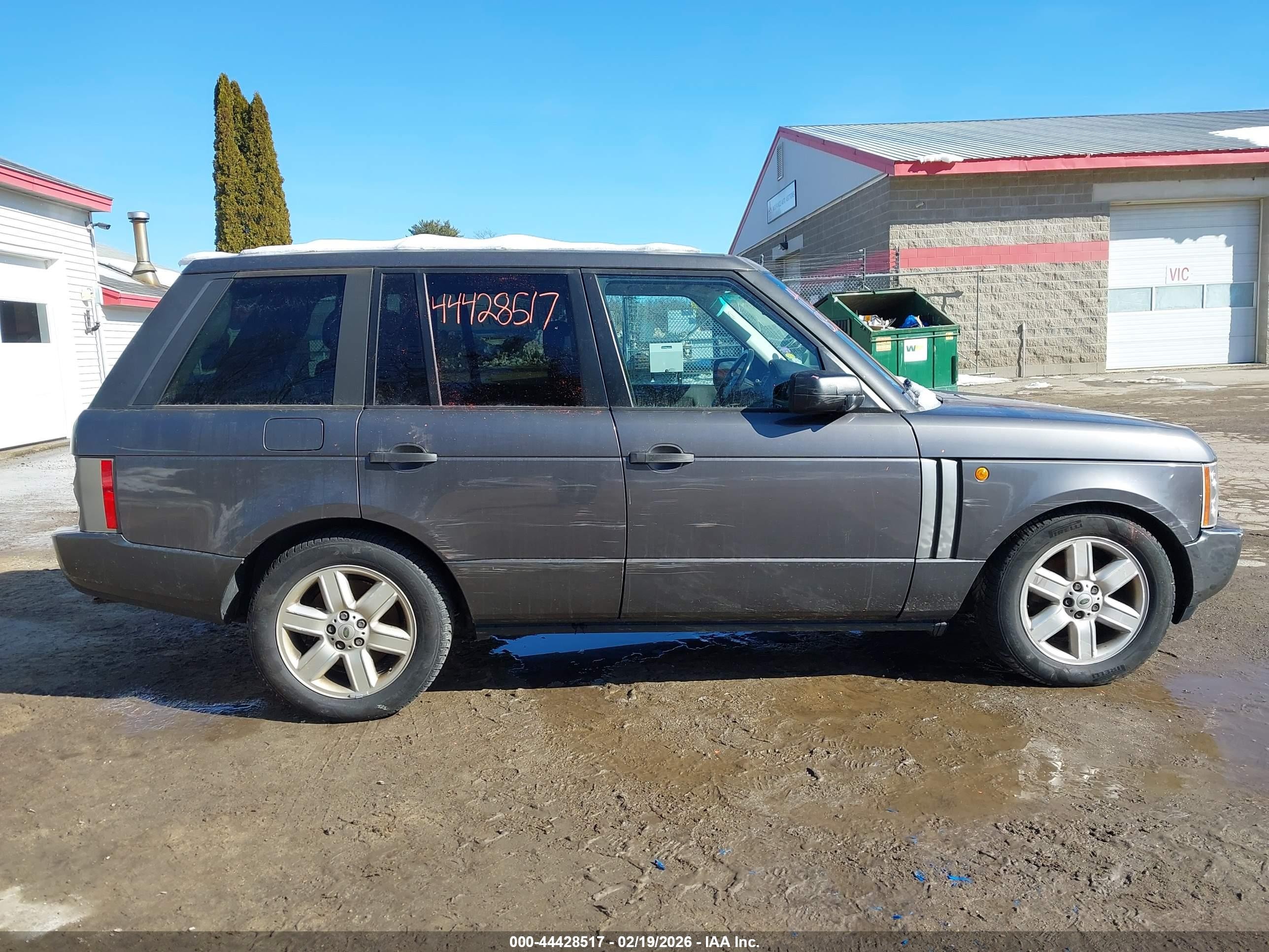 2005 Land Rover Range Rover Hse Gray vin: SALMF114X5A196949