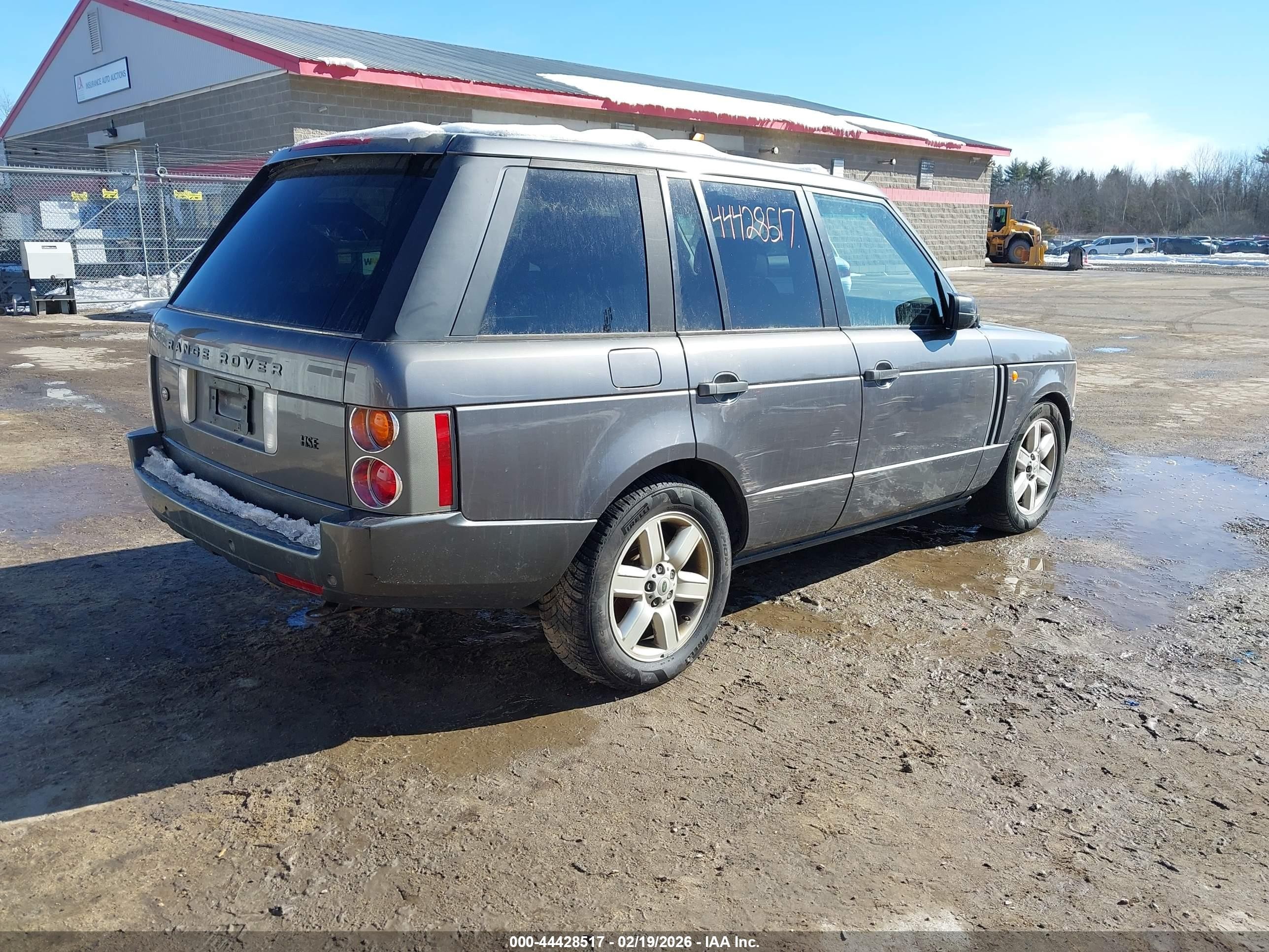 2005 Land Rover Range Rover Hse Gray vin: SALMF114X5A196949