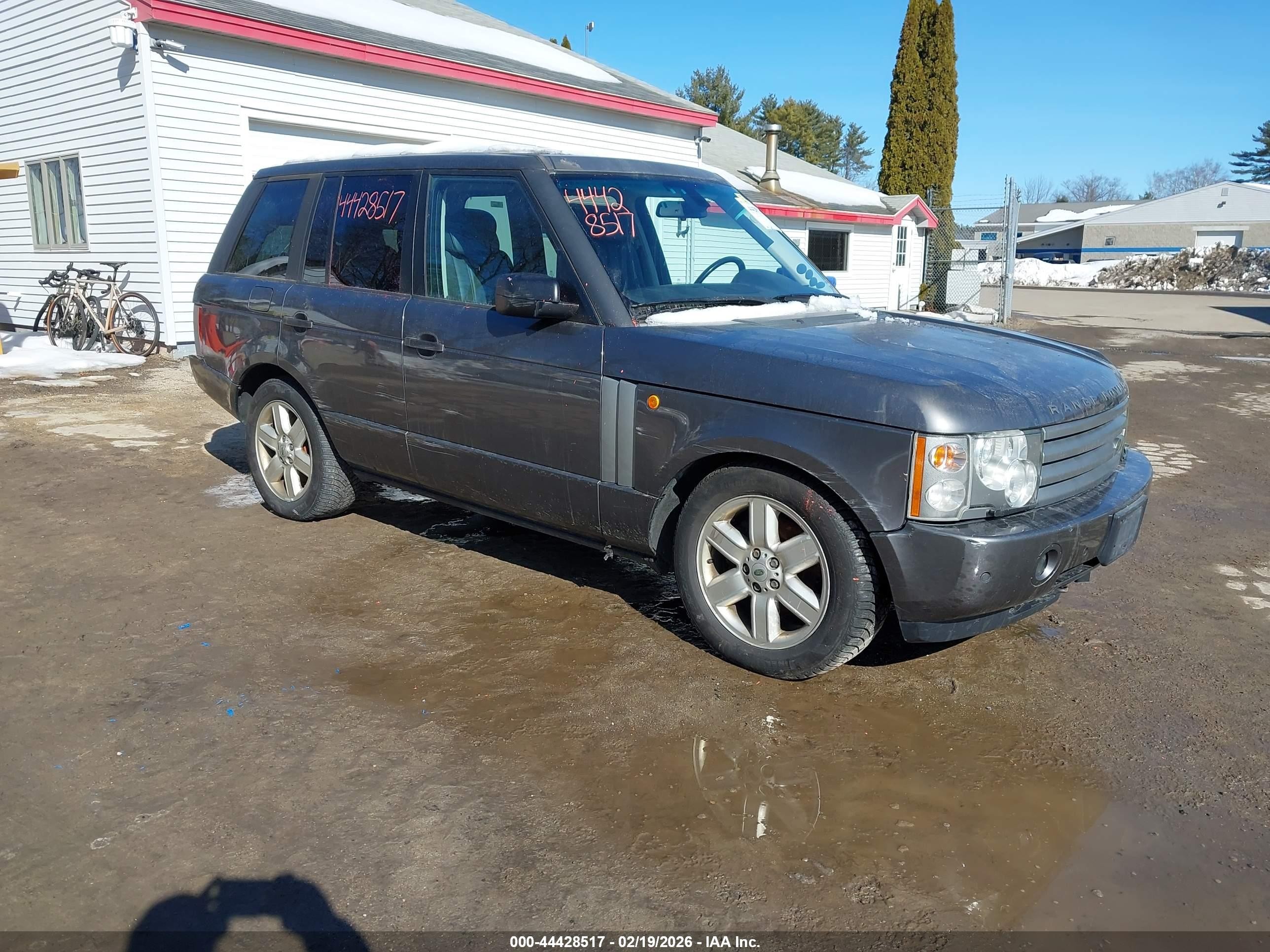2005 Land Rover Range Rover Hse Серый vin: SALMF114X5A196949
