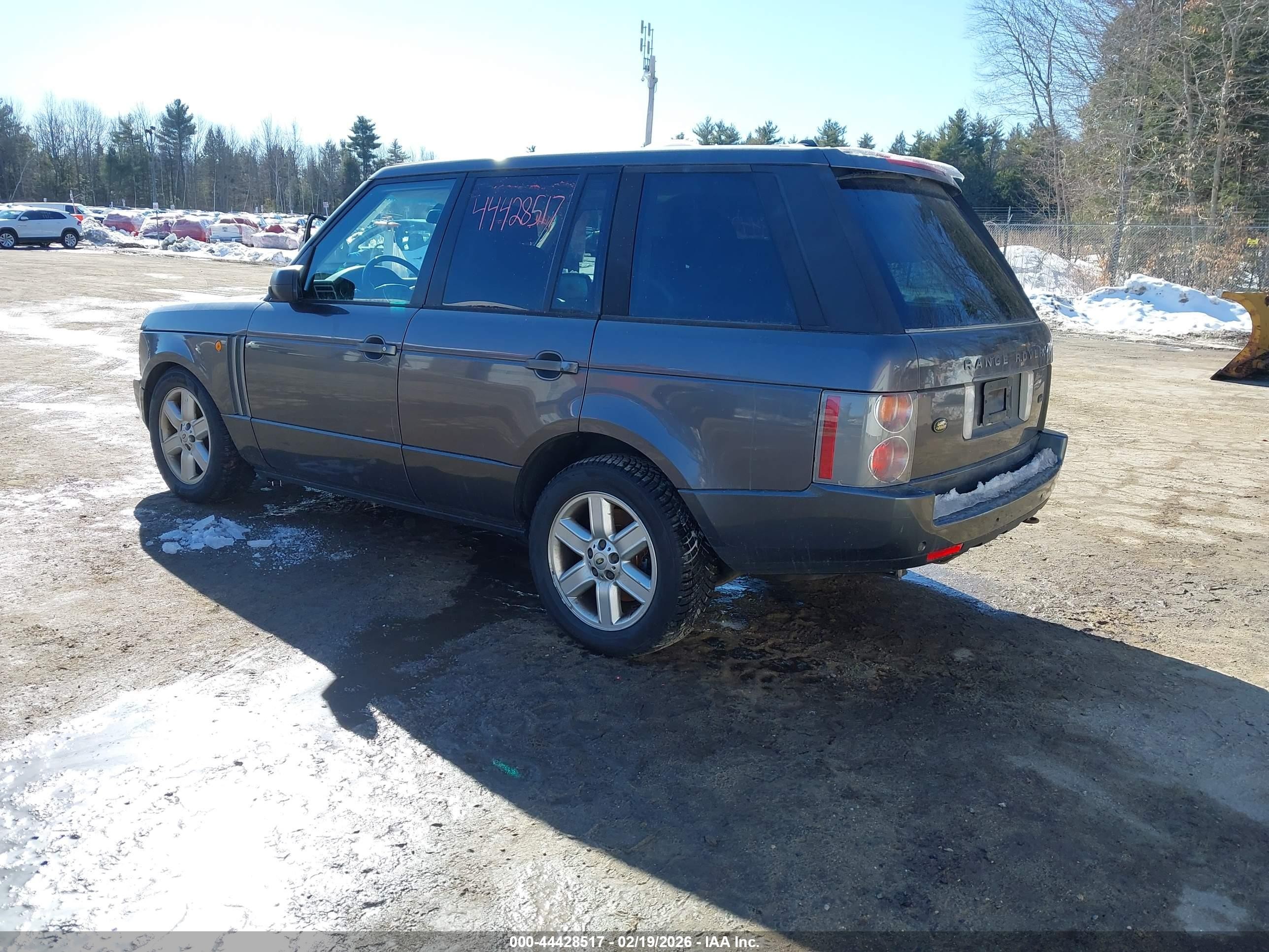 2005 Land Rover Range Rover Hse Gray vin: SALMF114X5A196949